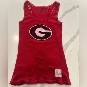 Reebok Red Retro Sport Tank